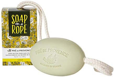 Pre de Provence Soap On a Rope, Lavender, 200 Gram Pré de Provence