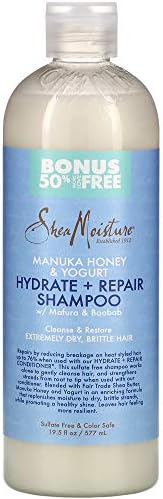 SheaMoisture Manuka Honey & Yogurt Shampoo 19.8 Ounce (586ml) SheaMoisture