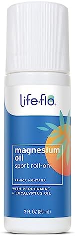 Life-Flo Magnesium Oil Sport Roll-On | 3oz Life-flo