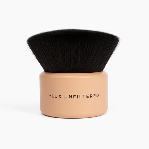 + Lux Unfiltered Blending Body Brush, Body Makeup Tool for Blending Self Tanner, Body Glow, Body Bronzer and Other Things, Vegan + Cruelty Free Synthetic Bristles + Lux Unfiltered