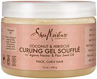 Shea Moisture Coconut & Hibiscus Curling Gel Souffle, 12 Ounce SheaMoisture