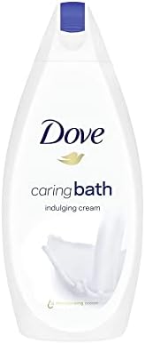 Dove Beauty Bath Body Wash, Indulging Cream 16.9 Oz/500 Ml Dove