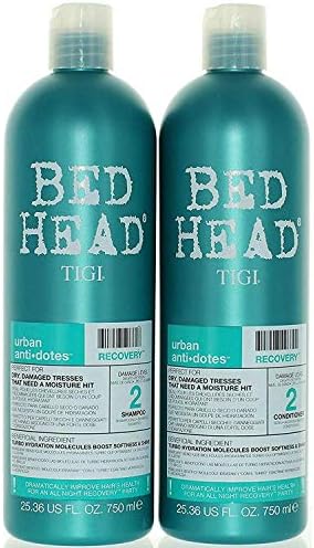 TIGI Bed Head Urban Anti-Dotes RECOVERY Shampoo and Conditioner Duo 750 ml each Tigi