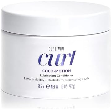 COLOR WOW Curl Wow Coco-motion Lubricating Conditioner – Weightless conditioner instantly moisturizes deep inside strands for silky-soft, bouncy, springy curls Color Wow