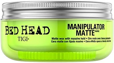 TIGI Bed Head Manipulator Matte Wax Gel for Unisex 2 Ounce (Pack of 2) Tigi