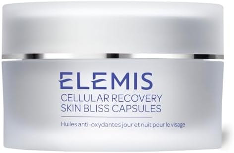 ELEMIS Skin Bliss Capsules, 60 Count – Antioxidant-Rich Anti-Aging Day & Night Face Oils, Purify, Replenish & Nourish the Skin, Skincare Serum Capsules for Face Elemis