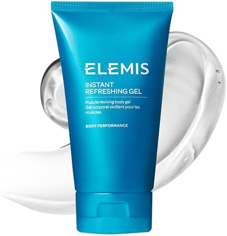 ELEMIS Instant Refreshing Cooling Gel for Muscle Pain Relief | Relive Aches, Pains & Tension with Arnica & Menthol | Arnica Gel for Sore Muscle Pain Relief | 150 ml Elemis