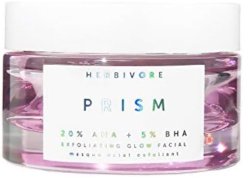 HERBIVORE Prism AHA + BHA Exfoliating Glow Skincare - Plant-based, Vegan, Cruelty-free Herbivore