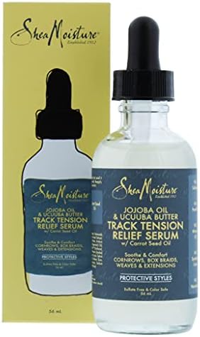 SHEA MOISTURE Jojoba Oil & Ucuuba Butter Tension Relief Serum 56Ml, Pack of 1 SheaMoisture