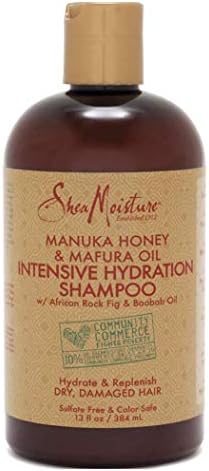 Shea Moisture Manuka Honey & Mafura Oil Shampoo 13 Ounce (Pack of 2) SheaMoisture