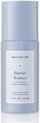 Naturium Barrier Bounce Serum, Plumps & Hydrates Face, Neck & Chest, Hydration Booster & Skin Care with Squalene & Ceramide Complex, 1.7 fl oz Naturium