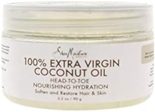 100 Percent Extra Virgin Coconut Oil by Shea Moisture for Unisex - 3.2 oz Oil SheaMoisture