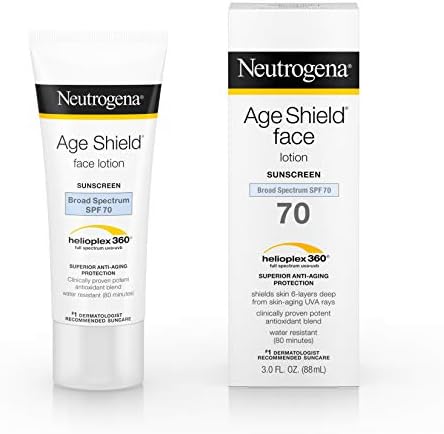 Neutrogena Age Shield Face Lotion Sunscreen Broad Spectrum SPF 70 - 3 Oz Neutrogena