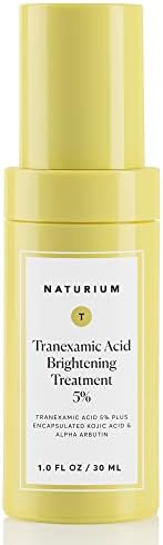 Naturium Multi-Bright Tranexamic Acid Treatment 5%, Skin Care with Encapsulated Kojic Acid & Alpha Arbutin, 1 Fl Oz Naturium