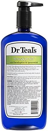 Dr Teal's Body Wash Variety Gift Set (3 Bottles, 24 oz ea) - Soothe & Sleep, Glow & Radiance, and Relax & Relief - Lavender, Citrus, & Eucalyptus Scents - Essential Oils & Epsom Salts for Relaxation Dr. Teal's