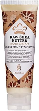 Nubian Heritage Hand Cream, Raw Shea Butter, 4 fl oz (118 ml) Nubian Heritage