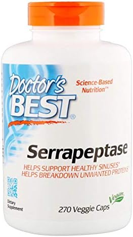 Serrapeptase 40,000 Units270 Vgcdoctors Best Doctor's Best