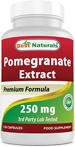 Best Naturals Pomegranate Extract 250 mg 120 Capsules Best Naturals