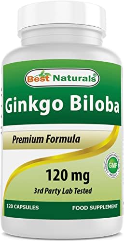 Best Naturals Ginkgo Biloba 120 mg 120 Capsules Best Naturals