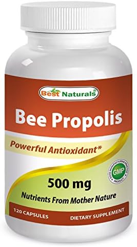 Best Naturals Bee Propolis 500 mg 120 Capsules Best Naturals