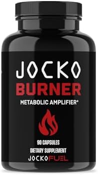 Jocko Fuel Burner for Men & Women - Healthy Weight Support Supplement, Helps Regulate Appetite, & Metabolism Booster - Supports Healthy Metabolism & Increased Thermogenesis 90 Count (30 Day Supply) Jocko Fuel