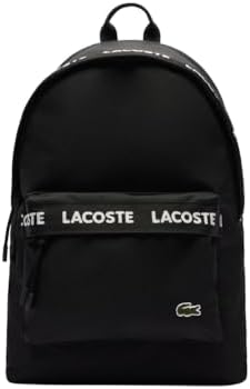 Lacoste Neocroc Logo Backpack, Army Green, One Size Lacoste