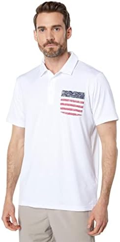 pumagolf Men's Volition Paisley Pocket Polo pumagolf