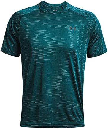 Under Armour Tech 2.0 5C Short Sleeve T-Shirt Tourmaline Teal/Black LG Under Armour