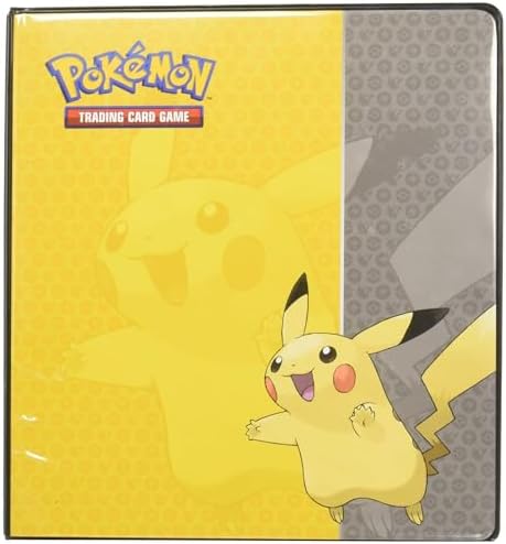 Ultra Pro Pokemon Pikachu 2'' 3- original Ring Binder , Yellow Ultra Pro