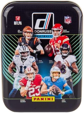 2024 Panini Donruss Football NFL Football Trading Cards Tin Panini