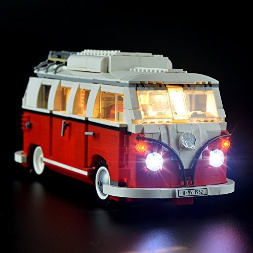 LIGHTAILING Light Set for (Creator Series Volkswagen T1 Camper Van) Building Blocks Model - Led Light kit Compatible with Lego 10220(NOT Included The Model) Lightailing