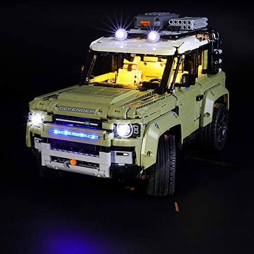 LIGHTAILING Light Set for (Technic Land Rover Defender) Building Blocks Model - Led Light kit Compatible with Lego 42110(NOT Included The Model) Lightailing