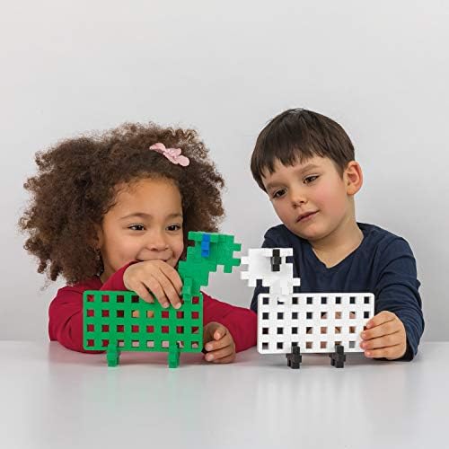 PLUS PLUS Big - Learn to Build Big Basic Color Mix, 60 Piece - Construction Building Stem/Steam Toy, Interlocking Large Puzzle Blocks for Toddlers and Preschool Plus Plus