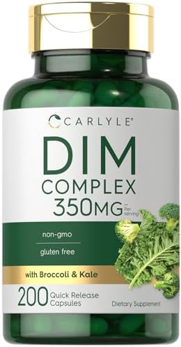 Carlyle DIM Supplement | 350mg | 200 Count | Vegetarian, Non-GMO & Gluten Free Complex Carlyle