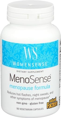 Natural Factors Menosense Veg-Capsules, 90-Count Natural Factors