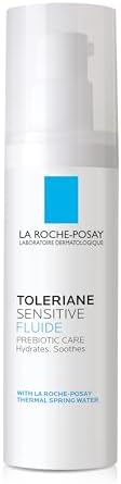 La Roche-Posay Toleriane Sensitive Fluide Protective Moisturizer, Lightweight Oil-Free Face Moisturizer, For Sensitive Skin La Roche-Posay