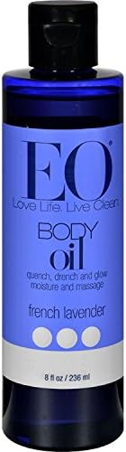 EO Products Everyday French Lavender Body Oil, 8 Ounce - 3 per case. Eo