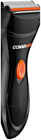 ConairMan CNRSHV22R Wet/Dry Travel Shaver, Black Conair