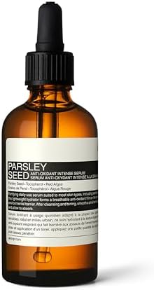 Aesop Parsley Seed Anti-Oxidant Intense Facial Serum with Vitamin E | Lightweight Daily Serum to Fortify and Protect the Skin | 2.0 oz Aesop