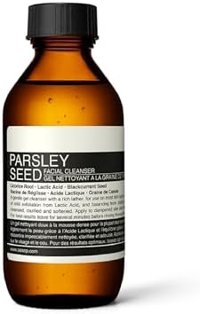 Aesop Parsley Seed Facial Cleanser | Clarifying, Removes Impurities with Mild Exfoliation | Licorice Root, Lactic Acid, Blackcurrant Seed | 3.3 Oz Aesop