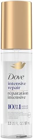 Dove Intensive Repair Amino Serum for Damaged Hair with Bio-Protein Care Technology 3.3 oz Dove