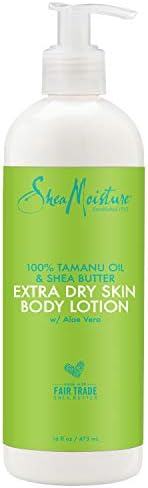 SheaMoisture Body Lotion 100% Tamanu Oil For Extra Dry Skin Body Lotion With Shea Butter 16oz SheaMoisture