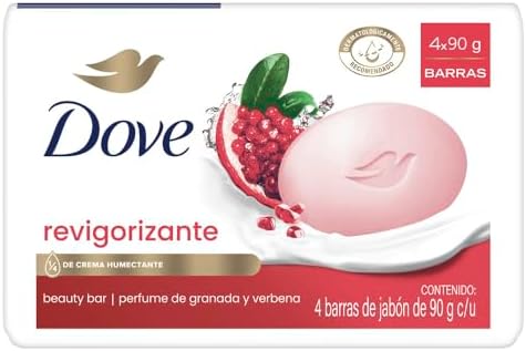 DOVE BAR SOAP - POMEGRANATE 100g / 3.5oz (Pack of 4) Dove