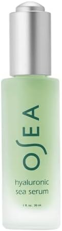 OSEA Hyaluronic Acid Sea Serum 1 oz - Anti-Aging Face Moisturizer - Non-Toxic Seaweed Skincare - Clean, Vegan & Cruelty-Free - Skin Hydration with Hyaluronic Acid Osea