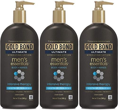 Gold Bond Lot Mens Ess In Size 13oz Gold Bond Ultimate Men'S Essentials Intensive Therapy Lotion 13oz Gold Bond