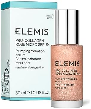 ELEMIS Pro-Collagen Rose Micro Serum | Hydration serum that plumps, soothes, and nourishes your skin while reducing fine lines & wrinkles. Elemis