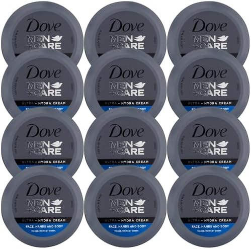 Dove Men+Care Ultra Hydra Cream Lotion, 2.53 Fl Oz (Pack of 12) Dove