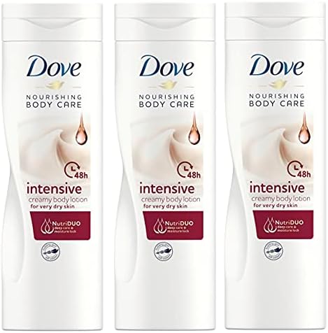 Dove Intense Nourishment Body Lotion 250ml Pack of 3 Dove