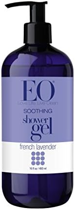 EO Shower Gel, French Lavender, 16-Ounce Bottles (Pack of 2) Eo