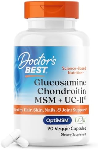 Doctor's Best Glucosamine, Chondroitin, MSM, UCII Doctor's Best